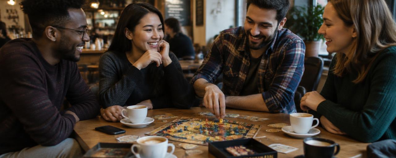 Social Boardgames — Play and Meet New Friends